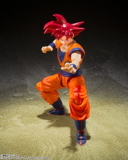 S.H.Figuarts Super Saiyan God Son Goku Figure Dragon Ball Super