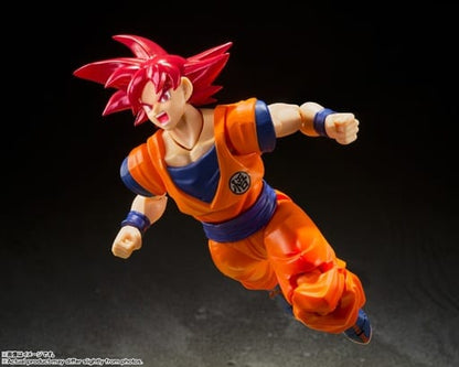 S.H.Figuarts Super Saiyan God Son Goku Figure Dragon Ball Super