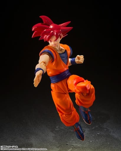 S.H.Figuarts Super Saiyan God Son Goku Figure Dragon Ball Super