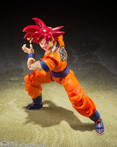 S.H.Figuarts Super Saiyan God Son Goku Figure Dragon Ball Super