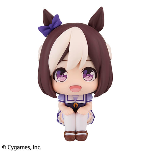 Special Week Rukappu Figure - Megahouse - Umamusume Pretty Derby - 110mm Look-Up Sitting Pose