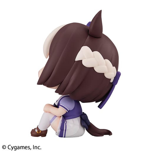 Special Week Rukappu Figure - Megahouse - Umamusume Pretty Derby - 110mm Look-Up Sitting Pose