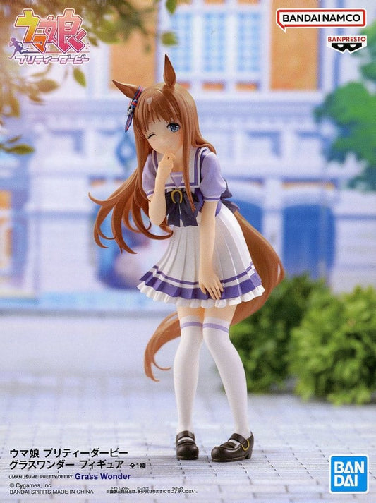 Grass Wonder Figure - Umamusume Pretty Derby - Banpresto Prize Figure (~16 cm) Pre-owned (Amusement Prize)