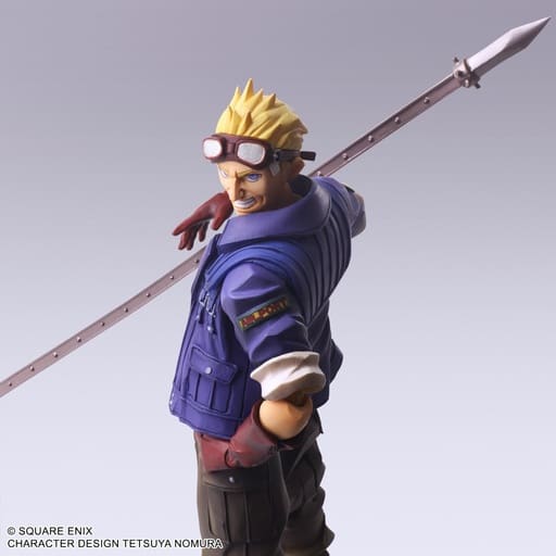 BRING ARTS Cid Highwind Figure - FINAL FANTASY VII