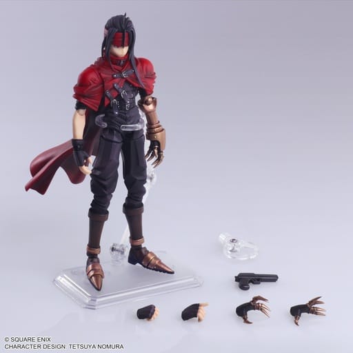 BRING ARTS Vincent Valentine Figure - Final Fantasy VII