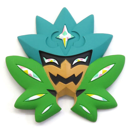 Ogerpon Magnet Memo Stand Figure - Pokémon Center Exclusive - Pokémon Scarlet and Violet - 10.2×9.2×6.1 cm (Pre-owned)