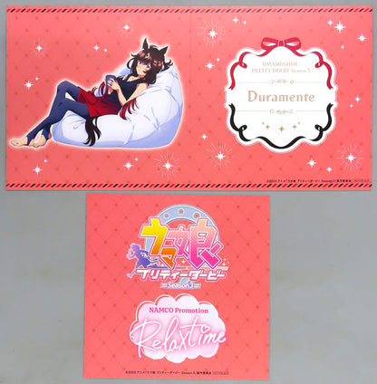 Duramente Figure Background Board Namco Promotion ~Relax time~ Campaign Bonus (Namco Limited, Pre-owned)