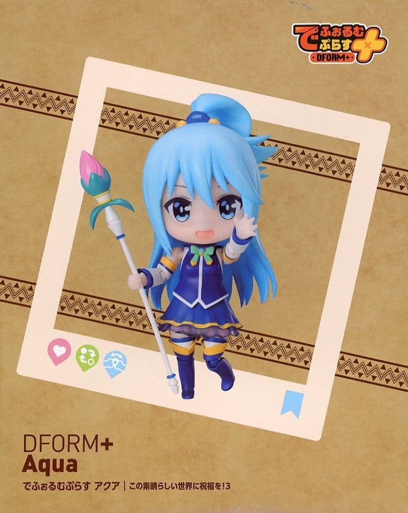 Deforum Plus Aqua KonoSuba 3 Full Action Deformed Figure