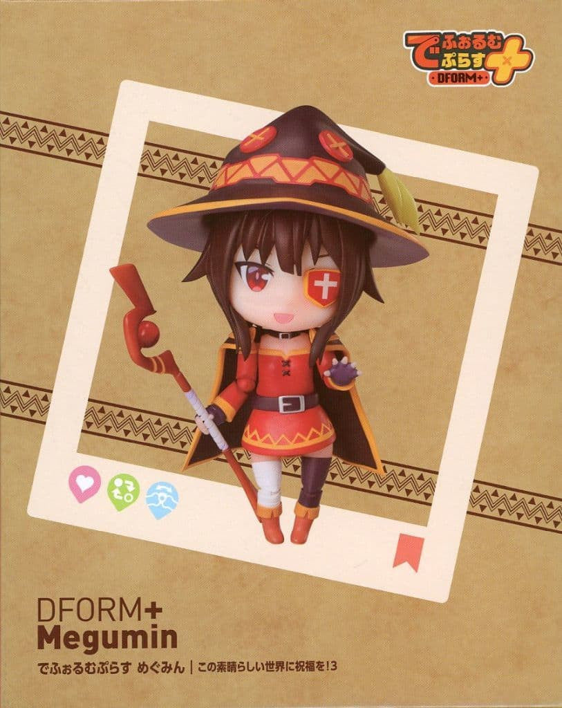 Deform Plus Megumin KonoSuba 3 Full Action Figure