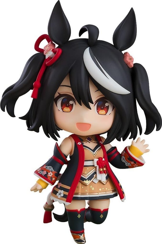 Nendoroid Kitasan Black - Umamusume Pretty Derby Figure (Good Smile Company) - Nendoroid with Microphone & Konpeito Accessories