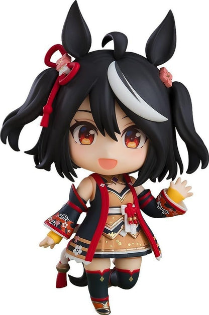 Nendoroid Kitasan Black - Umamusume Pretty Derby Figure (Good Smile Company) - Nendoroid with Microphone & Konpeito Accessories