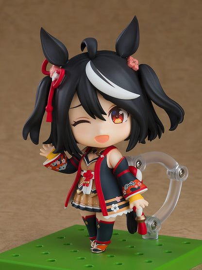Nendoroid Kitasan Black - Umamusume Pretty Derby Figure (Good Smile Company) - Nendoroid with Microphone & Konpeito Accessories