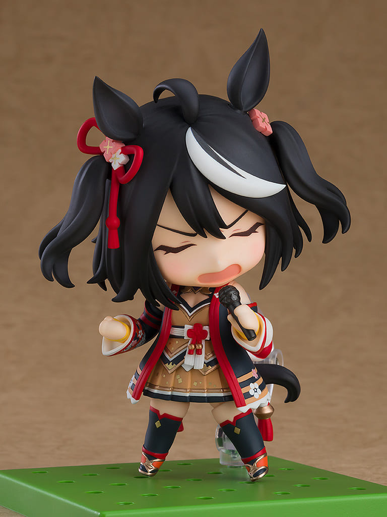 Nendoroid Kitasan Black - Umamusume Pretty Derby Figure (Good Smile Company) - Nendoroid with Microphone & Konpeito Accessories