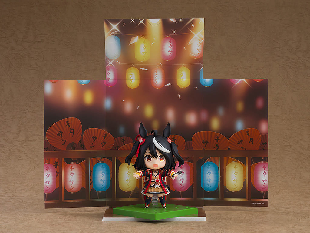 Nendoroid Kitasan Black - Umamusume Pretty Derby Figure (Good Smile Company) - Nendoroid with Microphone & Konpeito Accessories