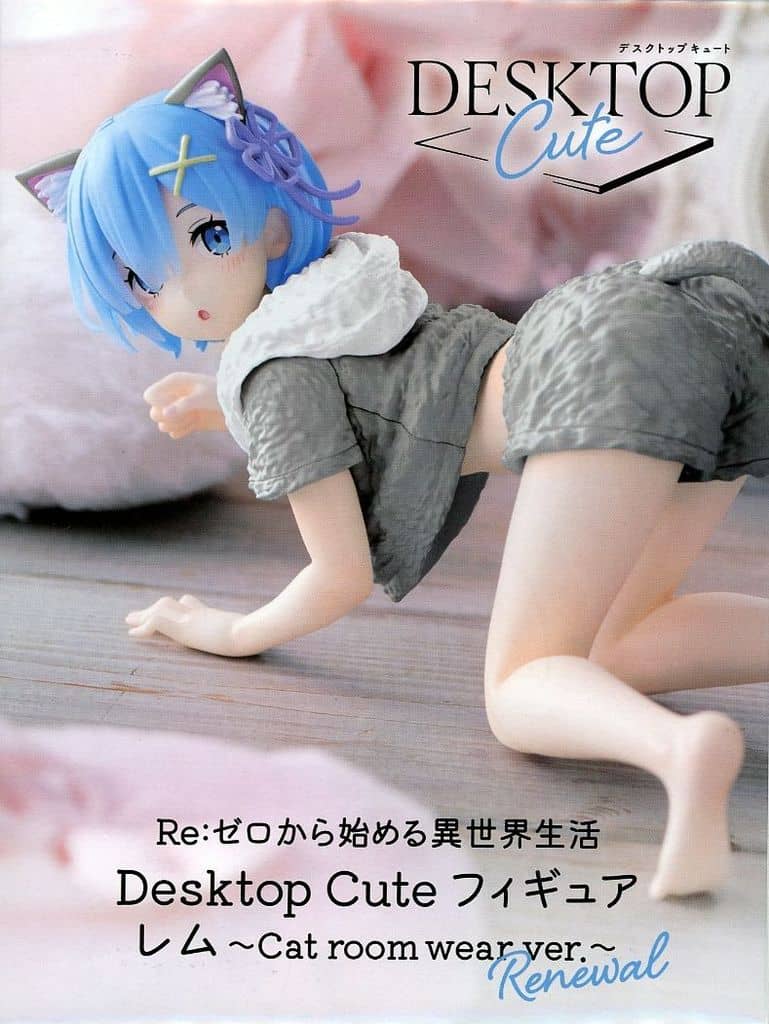 Rem:Zero Desktop Cute Figure Cat Room Wear Ver. Renewal