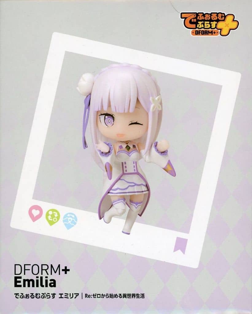 Deform Plus Emilia Re:ZERO Full Action Figure