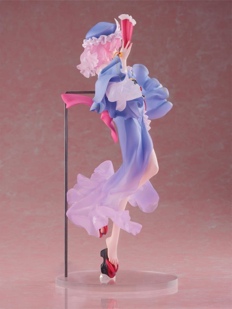 Yuyuko Saigyouji 1/6 PVC Figure (illustration by ideolo) - F:NEX / Furyu - Approx. 30 cm (Used)