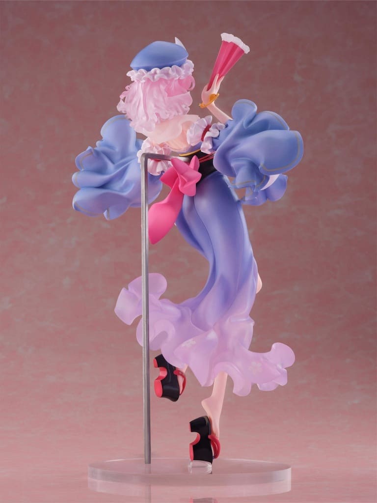 Yuyuko Saigyouji 1/6 PVC Figure (illustration by ideolo) - F:NEX / Furyu - Approx. 30 cm (Used)