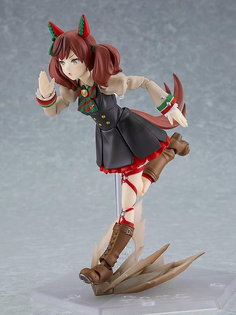 figma Nice Nature - Umamusume Pretty Derby - Good Smile Company Figure (Approx. 14cm) - First Edition Bonus Included - Pre-owned