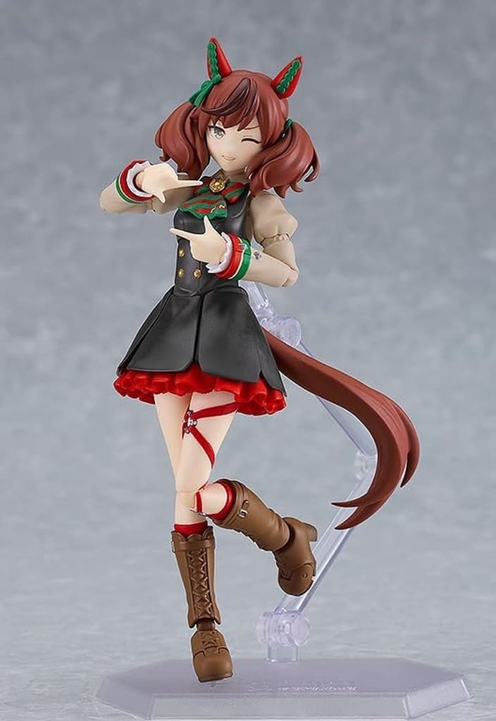 figma Nice Nature - Umamusume Pretty Derby - Good Smile Company Figure (Approx. 14cm) - First Edition Bonus Included - Pre-owned