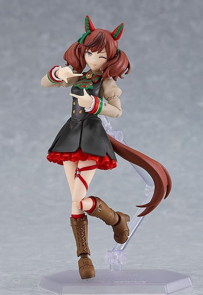figma Nice Nature - Umamusume Pretty Derby - Good Smile Company Figure (Approx. 14cm) - First Edition Bonus Included - Pre-owned