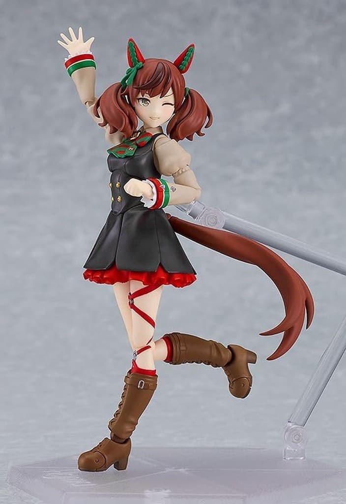 figma Nice Nature - Umamusume Pretty Derby - Good Smile Company Figure (Approx. 14cm) - First Edition Bonus Included - Pre-owned