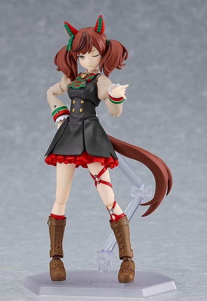figma Nice Nature - Umamusume Pretty Derby - Good Smile Company Figure (Approx. 14cm) - First Edition Bonus Included - Pre-owned