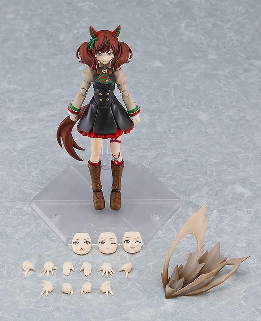 figma Nice Nature - Umamusume Pretty Derby - Good Smile Company Figure (Approx. 14cm) - First Edition Bonus Included - Pre-owned