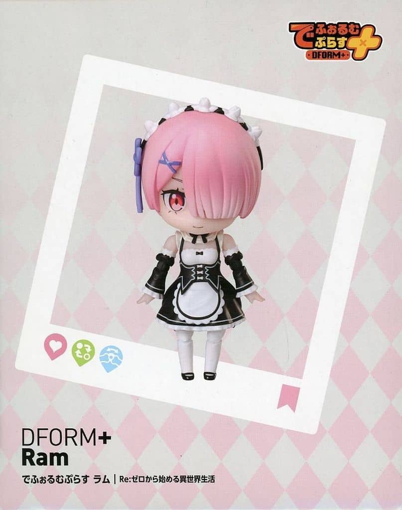 Deforume Plus Ram Re:ZERO Full Action Deformed Figure