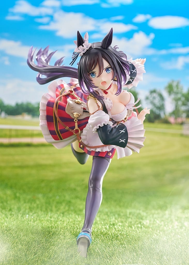 1/7 Scale Painted Figure from Umamusume Pretty Derby by Fat Company, Dynamic Racing Pose, Used