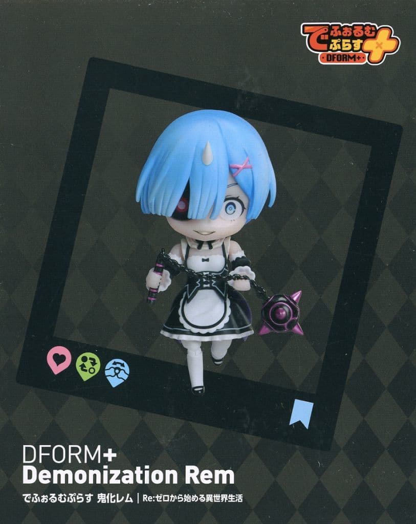 Deforume Plus Oni Rem Re:Zero Full-Action Figure