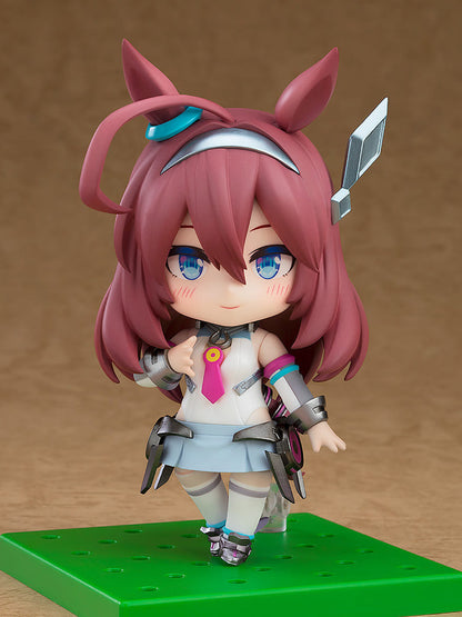 Mihono Bourbon Nendoroid Figure - Umamusume Pretty Derby (Good Smile Company) 100mm, Pre-owned with Wear