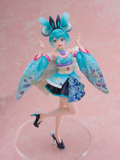 Hatsune Miku - Wa Bunny - 1/7 Scale Painted PVC Figure by FURYU (Pre-owned, 26.5cm)