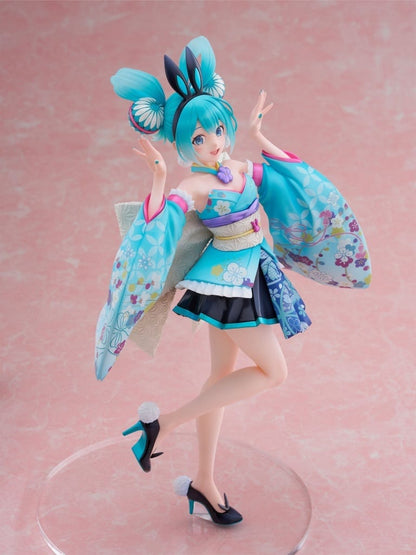 Hatsune Miku - Wa Bunny - 1/7 Scale Painted PVC Figure by FURYU (Pre-owned, 26.5cm)