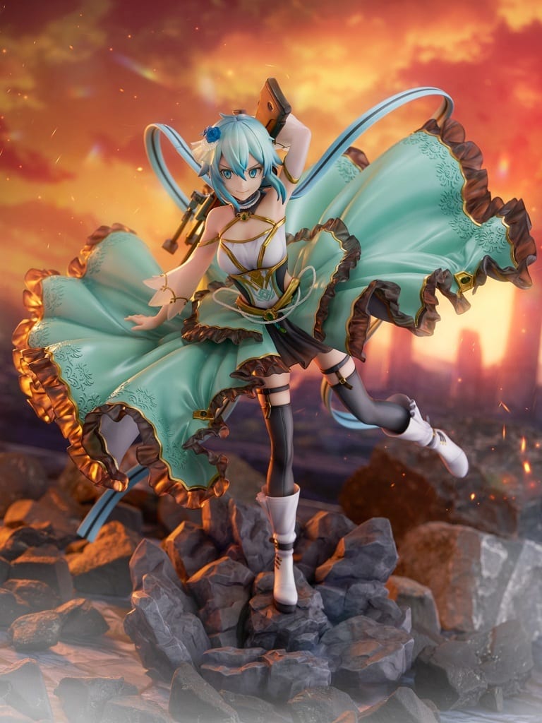 Sinon -Crystal Dress Ver.- Sword Art Online 1/7 Figure