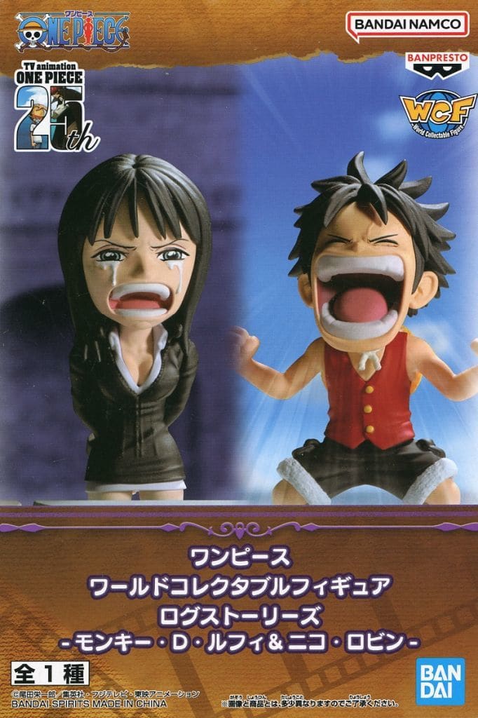 One Piece World Collectable Figure Log Stories Luffy & Nico Robin