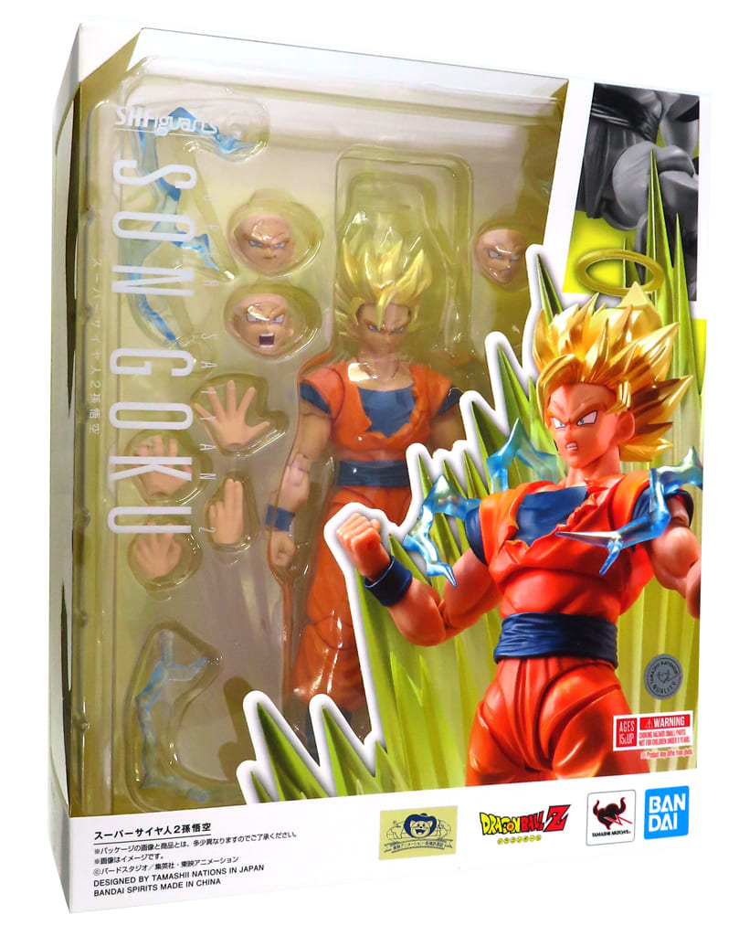 S.H.Figuarts Super Saiyan 2 Son Goku Figure Dragon Ball Z