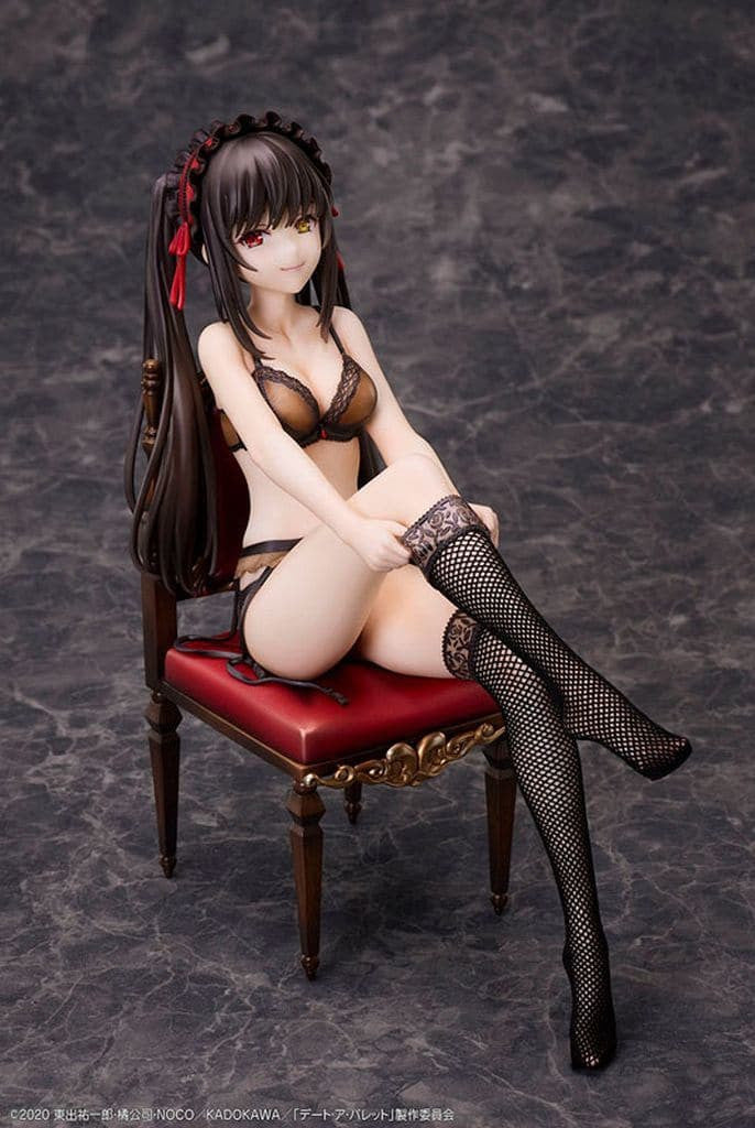Kurumi Tokisaki 1/7 Scale PVC Figure - Date A Bullet Lingerie Version (Pre-owned