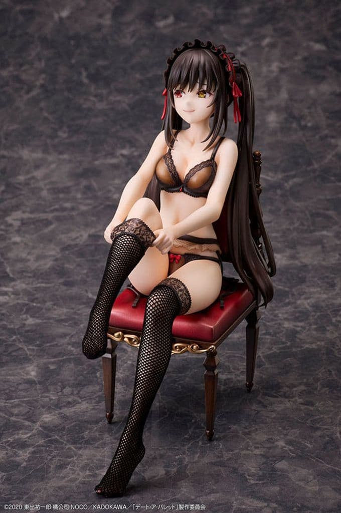 Kurumi Tokisaki 1/7 Scale PVC Figure - Date A Bullet Lingerie Version (Pre-owned