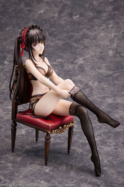 Kurumi Tokisaki 1/7 Scale PVC Figure - Date A Bullet Lingerie Version (Pre-owned