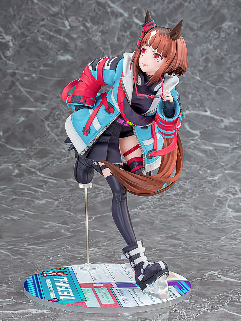 Transcend 1/7 Scale Painted Figure - Phat Company - Umamusume Pretty Derby - ZOKU-ZOKU GIZMO Outfit (Used, 24cm)