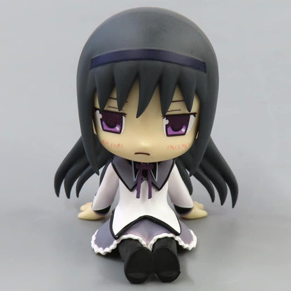 Homura Akemi Sitting Figure - Puella Magi Madoka Magica Movie Rebellion Peta-tto Osuwari Figure (Height Approx. 5 cm, SK Japan)