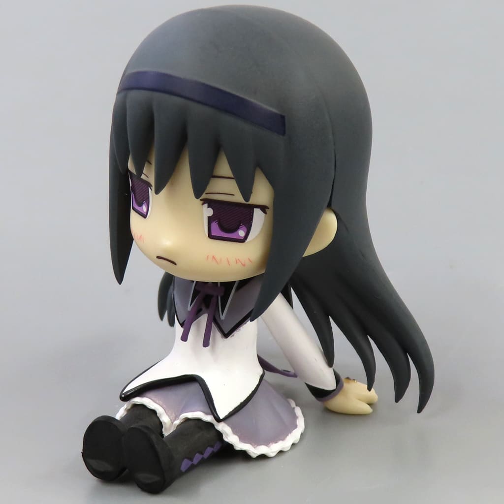 Homura Akemi Sitting Figure - Puella Magi Madoka Magica Movie Rebellion Peta-tto Osuwari Figure (Height Approx. 5 cm, SK Japan)