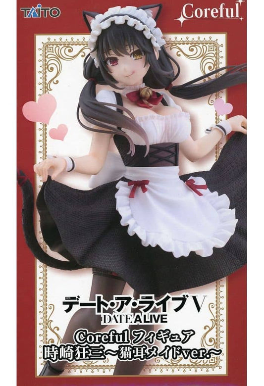 Kurumi Tokisaki Coreful Figure - Date A Live V Cat-Ear Maid Ver. (18cm, Pre-owne