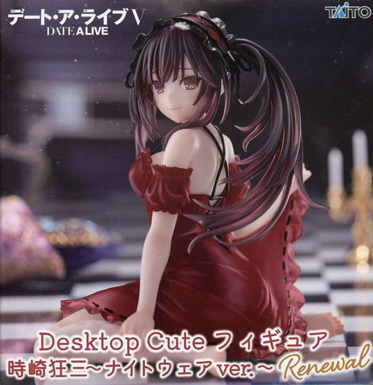 Kurumi Tokisaki Desktop Cute Figure - Date A Live V Nightwear Ver. (Renewal, 13c