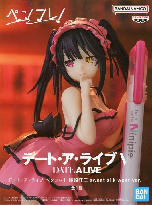 Kurumi Tokisaki Figure - Date A Live PenFlesh Sweet Silk Wear Ver. (Approx 13cm,
