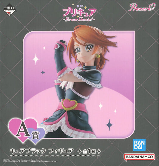 Black Prize Figure - Ichiban Kuji Pretty Cure -Forever Hearts!- Height Approx. 18 cm (BANDAI SPIRITS, Rank B)