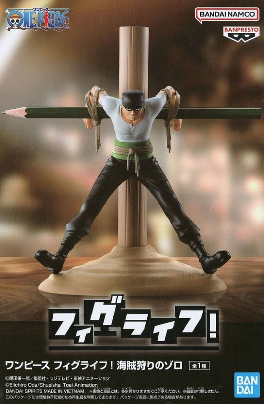 Roronoa Zoro One Piece FigLife! Pirate Hunter Zoro Figure