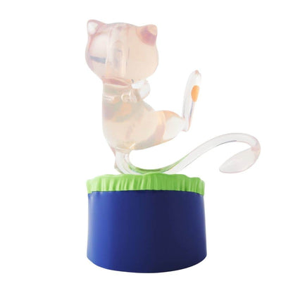 Mew Clear Figure - Pokémon Center Exclusive "Invisible to Me" Clear Material Figure - 8.7×6.5×11.4 cm (3.4×2.6×4.5 in)