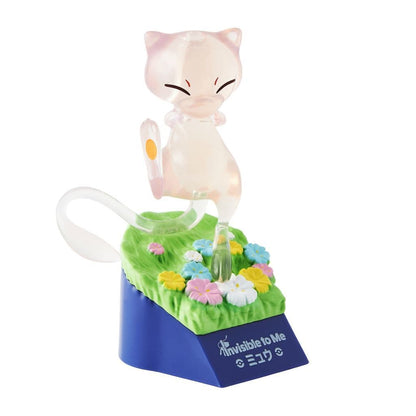 Mew Clear Figure - Pokémon Center Exclusive "Invisible to Me" Clear Material Figure - 8.7×6.5×11.4 cm (3.4×2.6×4.5 in)